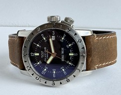 Glycine Airman Double Twelve Pilot watch